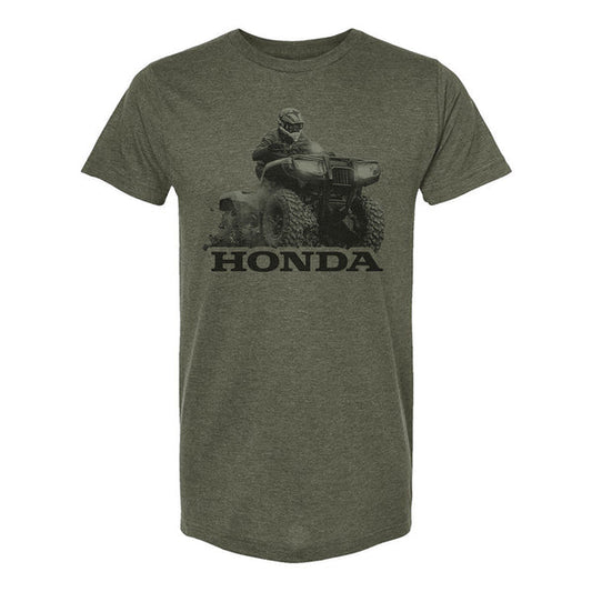 Honda Atv Premium Tee Green Medium