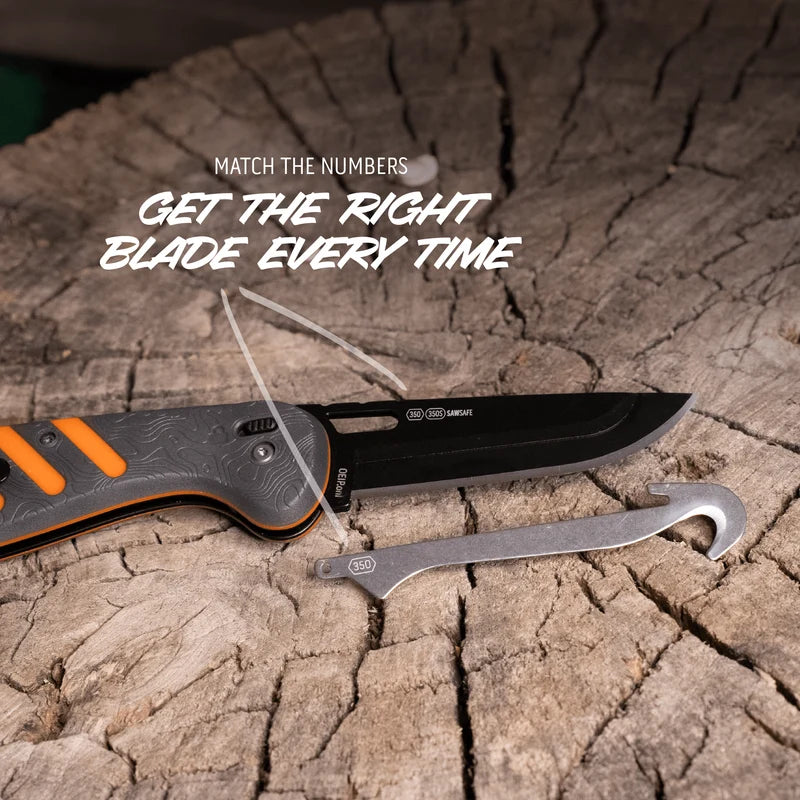 Outdoor Edge 3.5" Razor HTX Multi-Function Folding Knife
