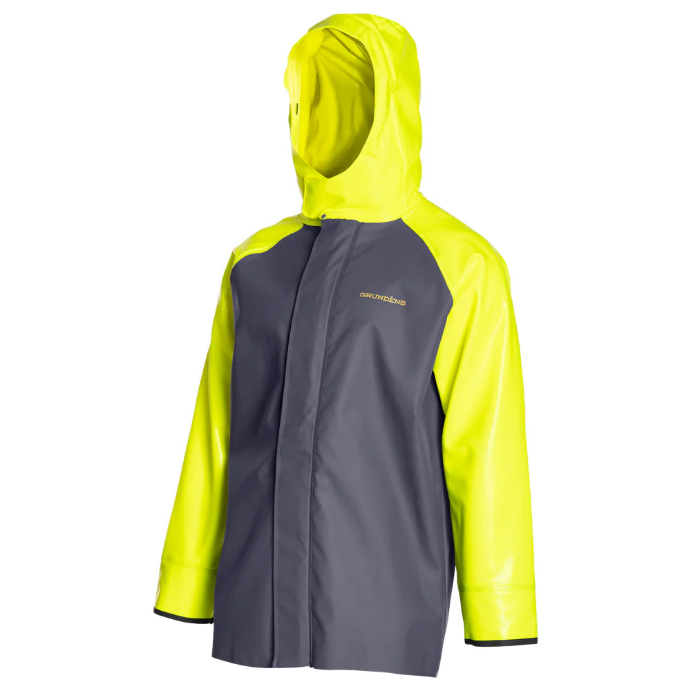 Grunden's Hauler Jacket Hi-Vis Yellow/Gray 4XL