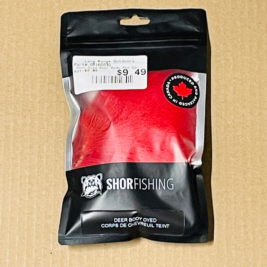 Shor Deer Body Dyed From White Red 8 g