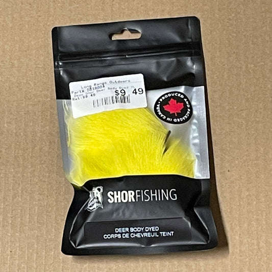 Shor Deer Body Dyed Yellow from White 8 g
