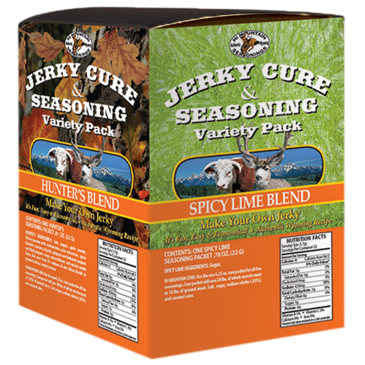 Hi Mountain Jerky CUre and Seasoning Variety Pack #3