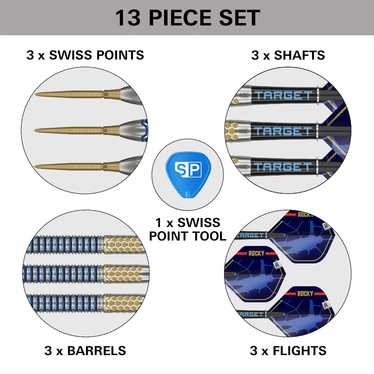 Josh Rock G1 SP Dart Set