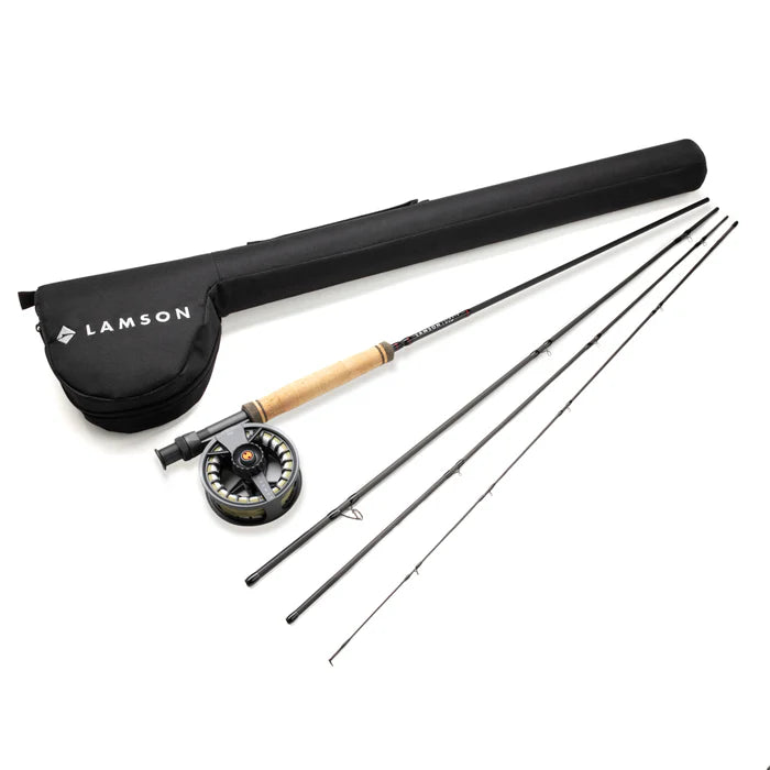 Lamson Liquid S Fly Rod Combo w/ Case 9' 8wt 4pc