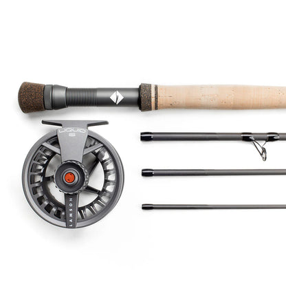 Lamson Liquid Outfit Fly Rod and Reel Unlined 9' 8wt