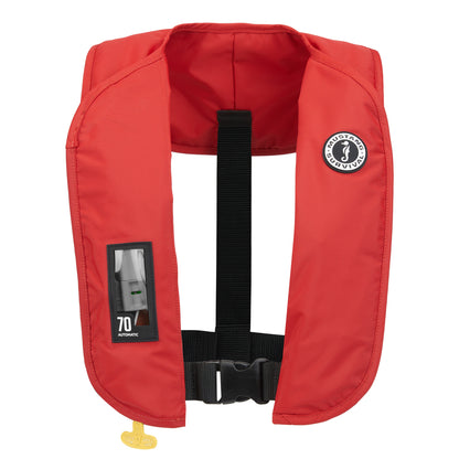 Mustang Auto Inflatable PFD Red