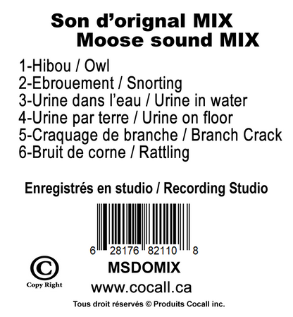 Cocall Moose Sound Mix Card