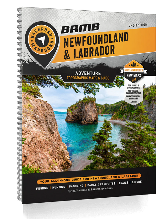Backroad Maps Newfoundland & Labrador Backroad Mapbook 2nd Edition