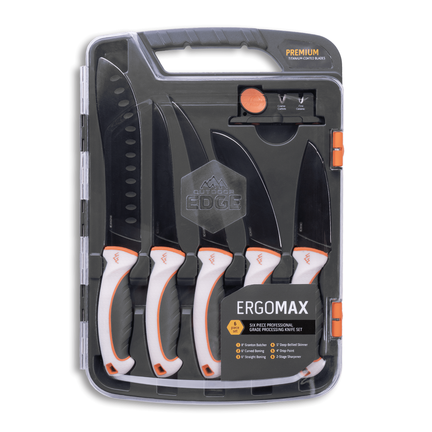 Outdoor Edge ErgoMax 6pc Pro Grade Knife Kit