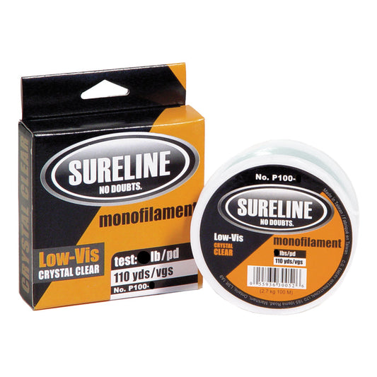 Sureline Mono Low-Vis Clear 10lb 110yd
