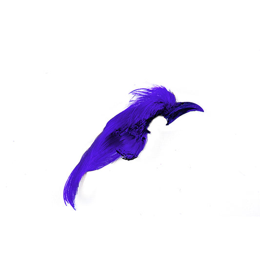 Shor Golden Pheastant Crest Dyed Purple