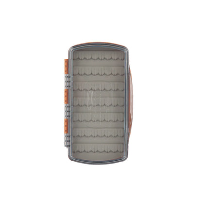Fishpond Tacky Pescador Fly Box Clear/Burnt Orange Medium