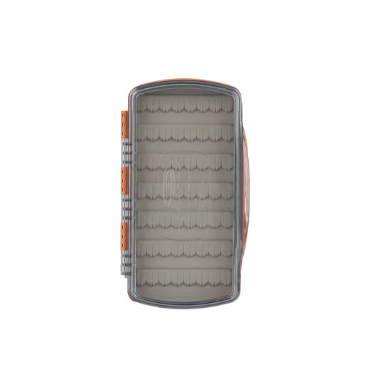 Fishpond Tacky Pescador Fly Box Clear/Burnt Orange Medium