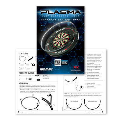 Winmau Plasma Ice Dart Board Light