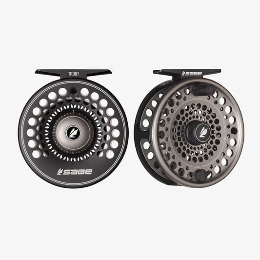 Sage Trout Series Fly Reel 6/7/8 Stealth/Silver