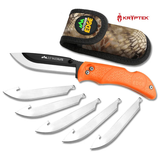 Outdoor Edge RazorPro L Knife Orange