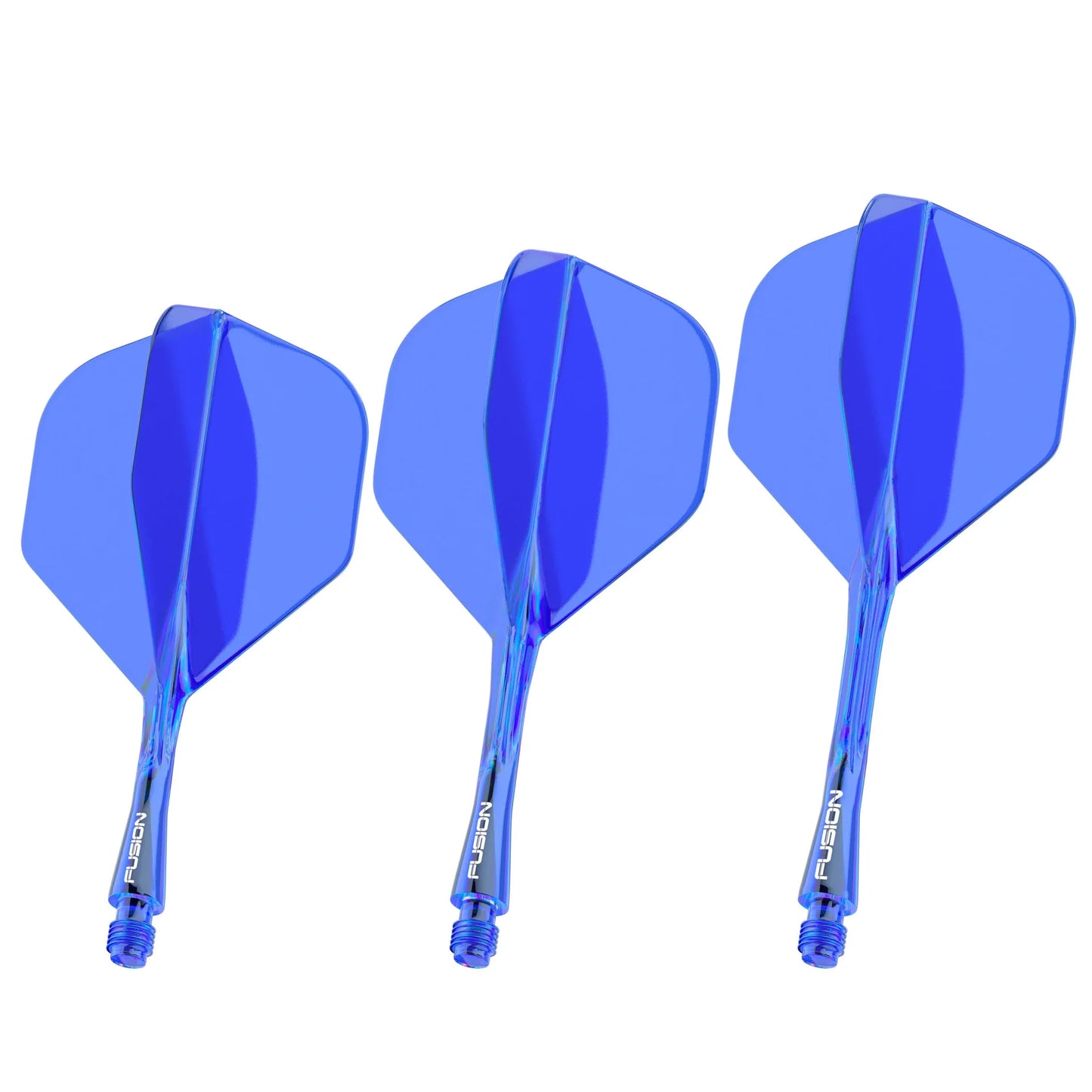 Winmau Fusion #2 Dart Flight and Shaft Blue Medium
