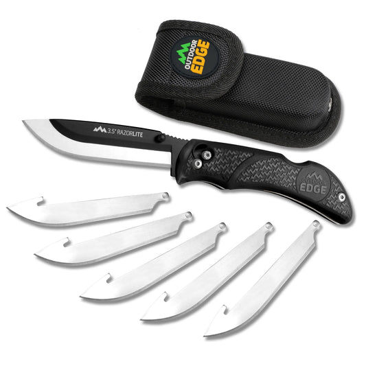Outdoor Edge RazorPro L Knife Black