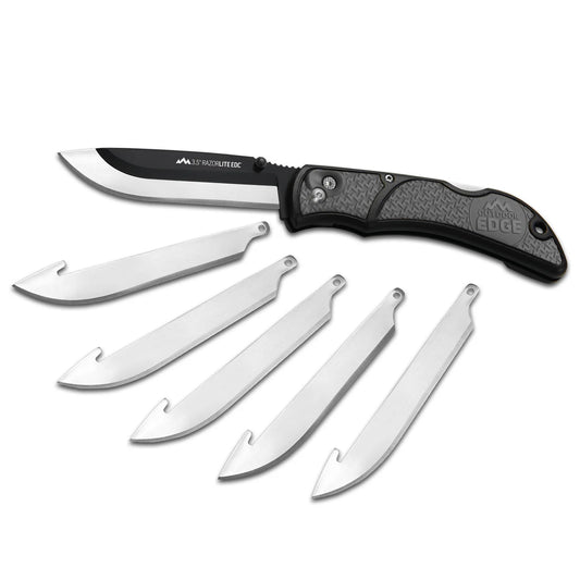 Outdoor Edge RazorEDC Lite 3.5" Knife Grey