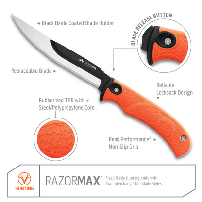 Outdoor Edge RazorMax Orange