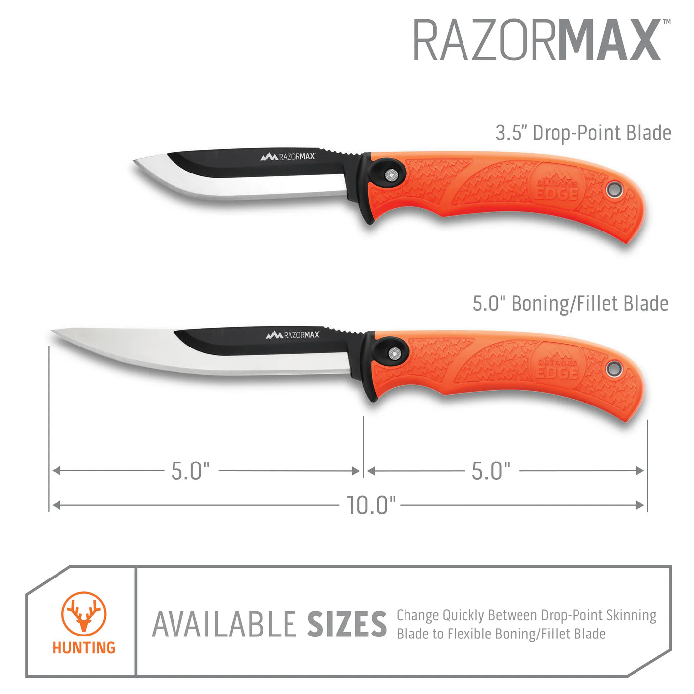 Outdoor Edge RazorMax Orange