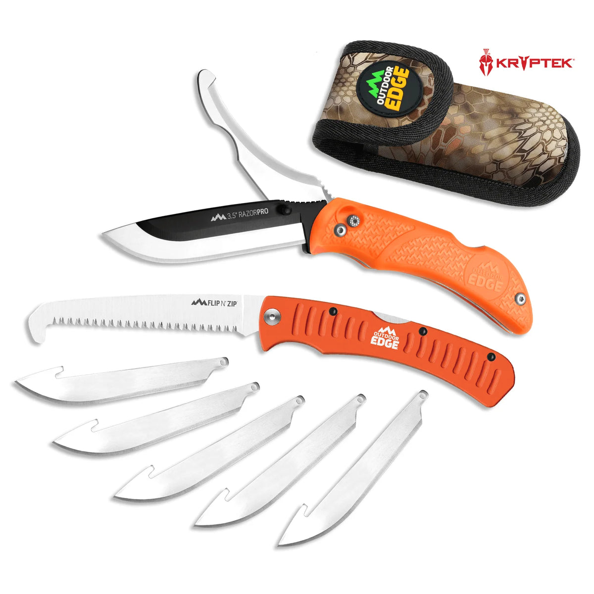 Outdoor Edge RazorPro G Saw Combo in Orange