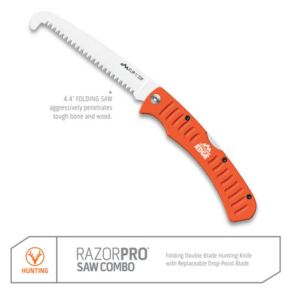 Outdoor Edge RazorPro G Saw Combo in Orange