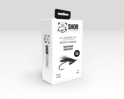 Shor Fly Assembly Kit Black Bear Green Butt