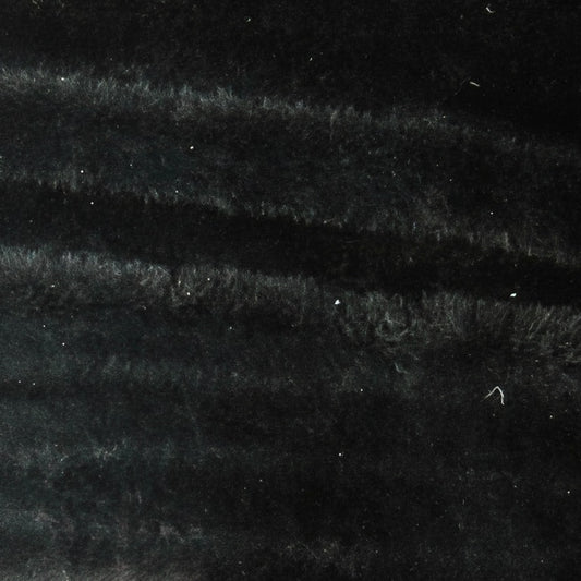 Shor Round Chenille Black 3 Yds 1 mm