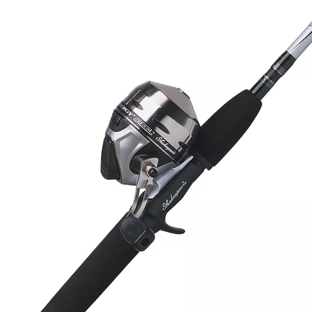 Shakespeare Synergy Steel Spincast Combo 6' 2pc
