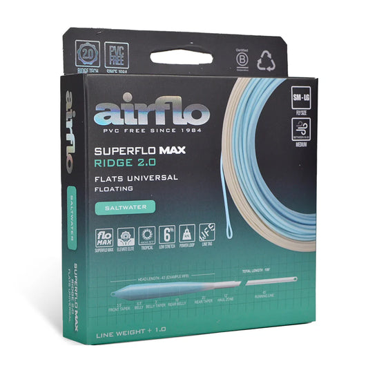 Airflo Superflo Max Ridge 2.0 Fishing Line Flats Universal WF9F