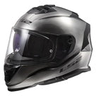 LS2 Assault Helmet Solid Brushed Alloy Size S