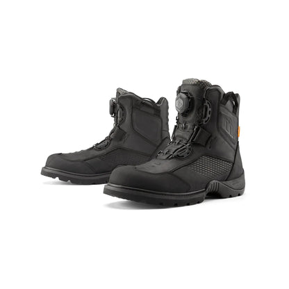 ICON Stormhawk Boots Black Size 10