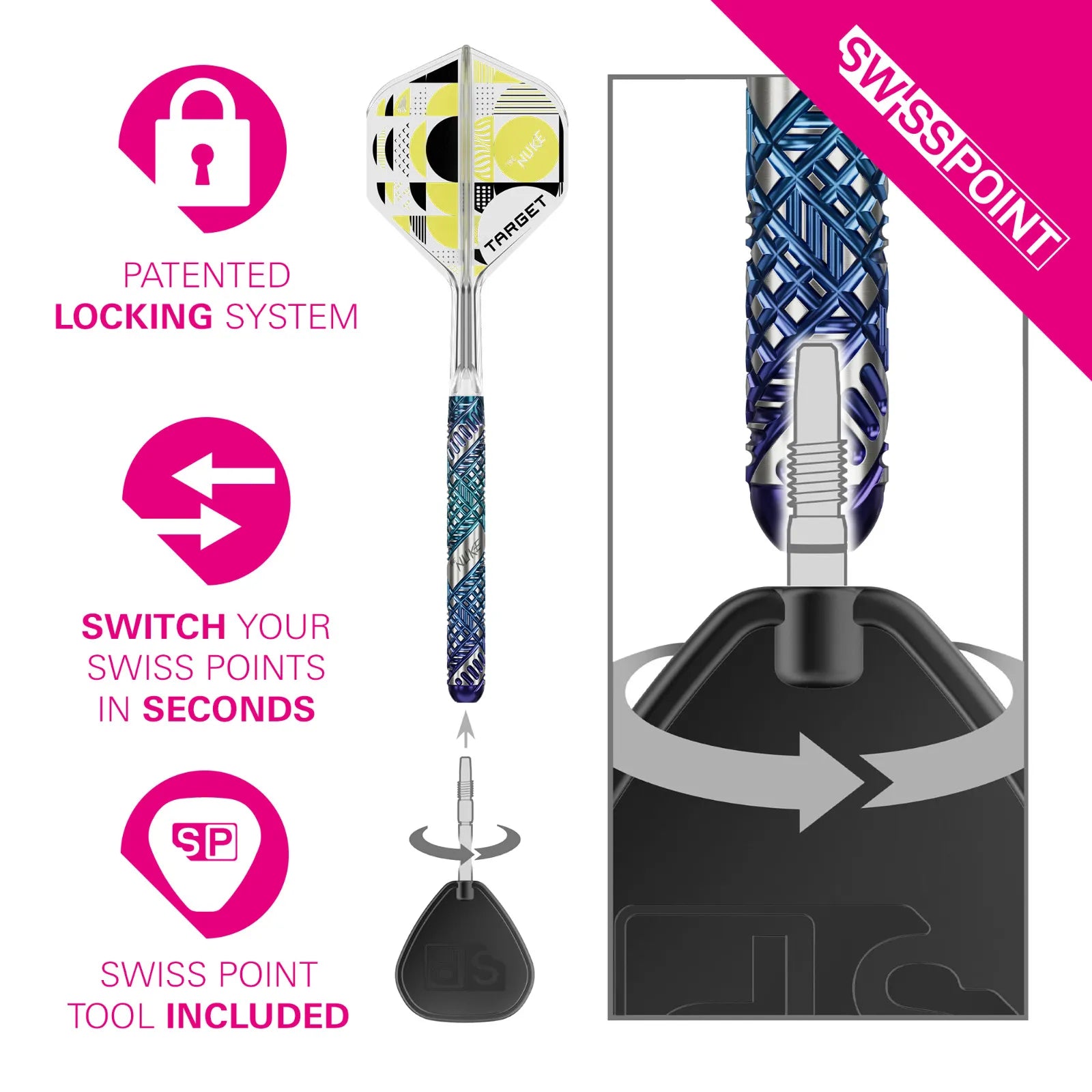 Target Darts Luke Littler Edge SP Dart Set