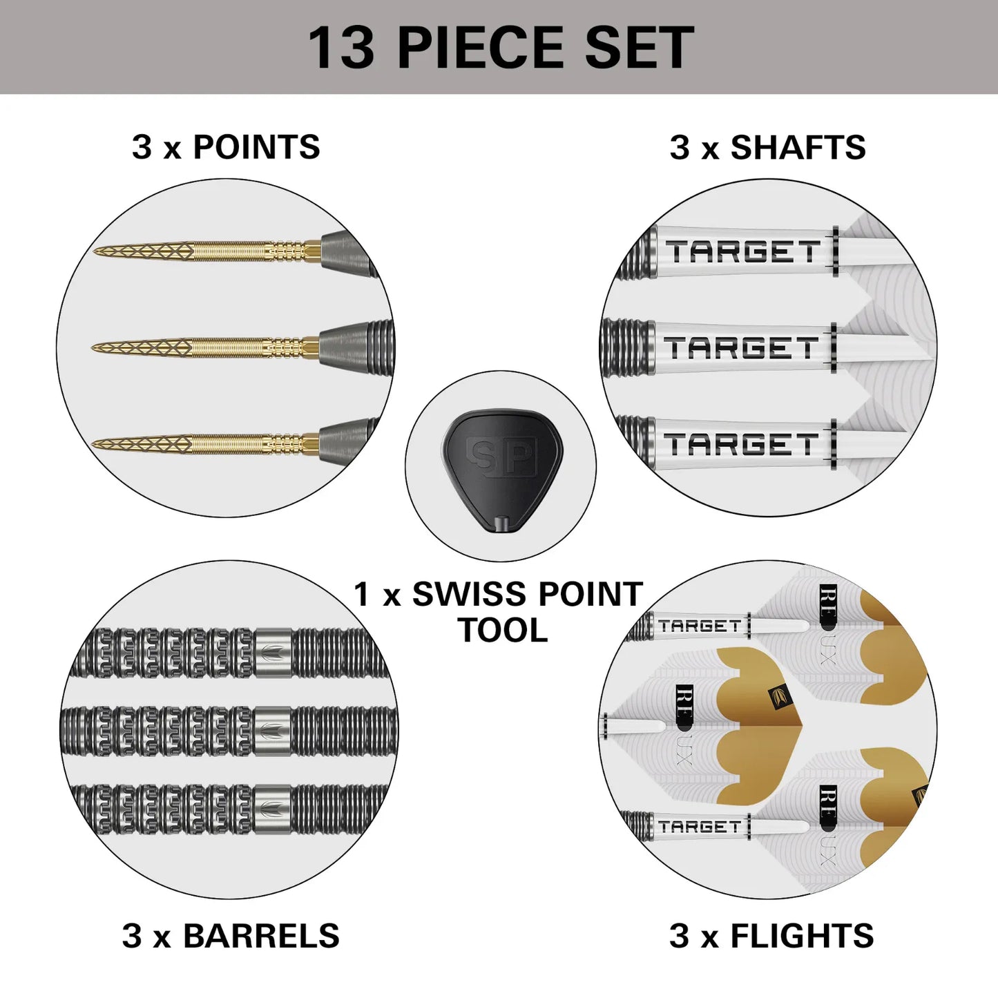 Target Darts Redux 01 SP Dart Set