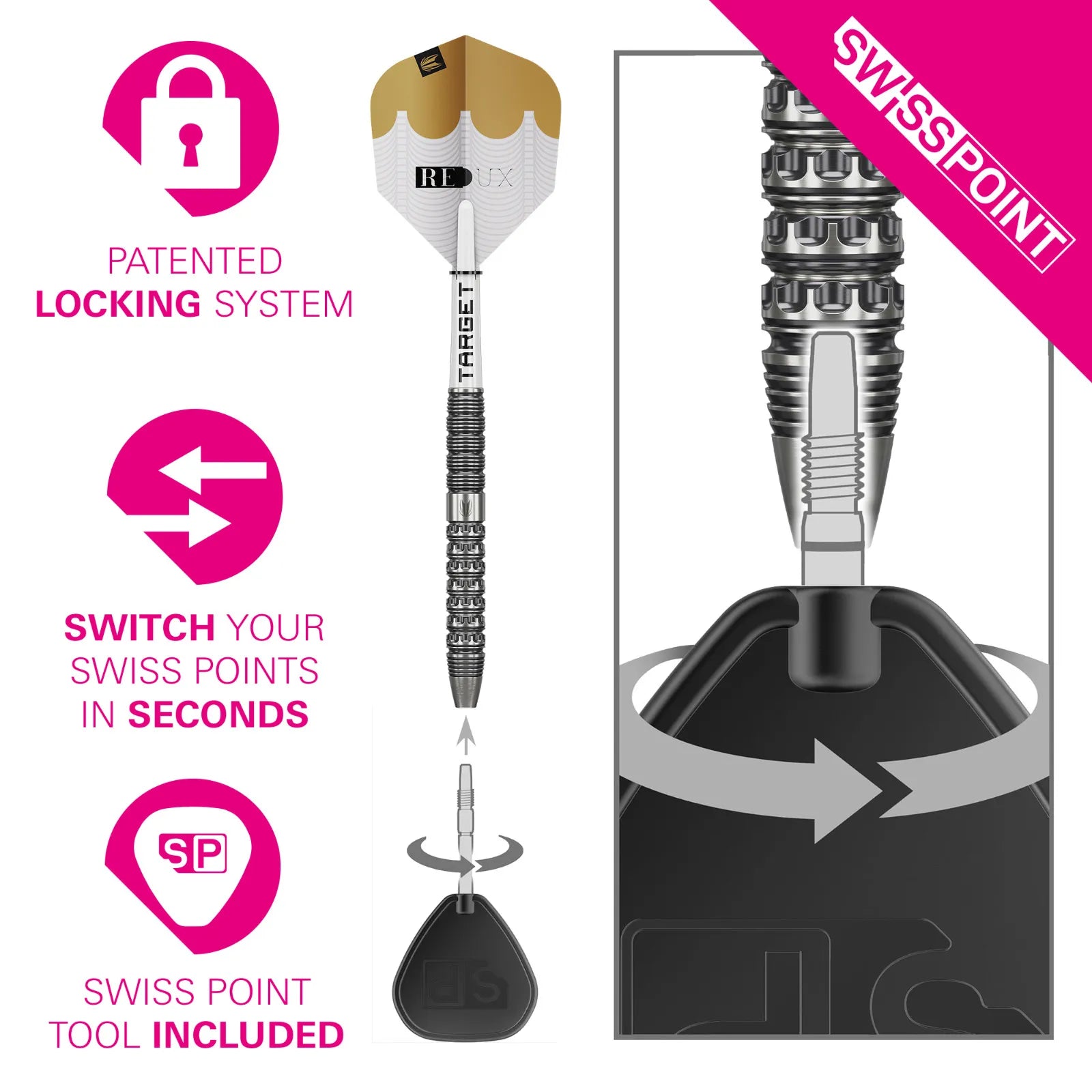 Target Darts Redux 01 SP Dart Set