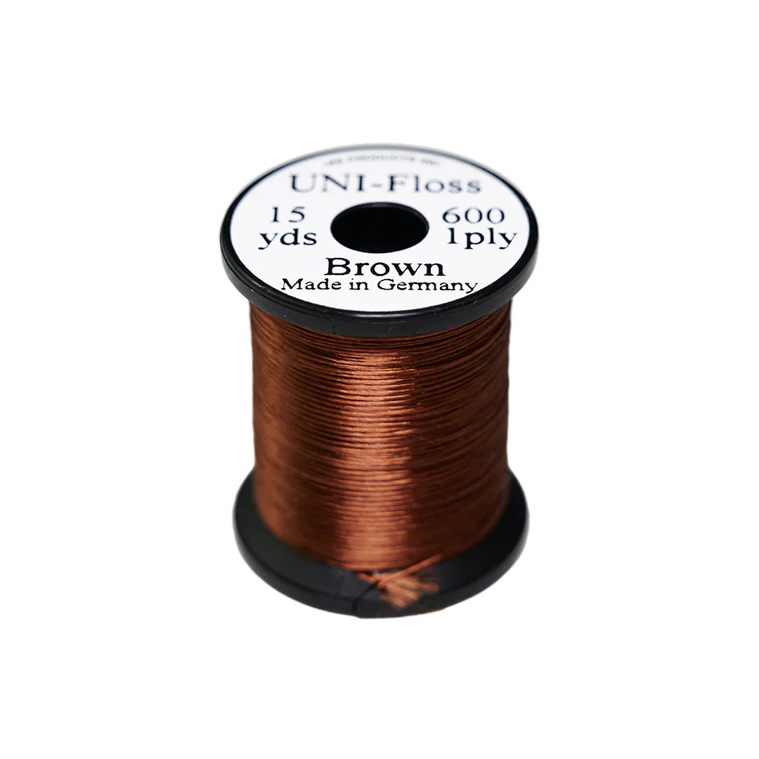 Uni-Floss Brown 1-Ply 15 yd