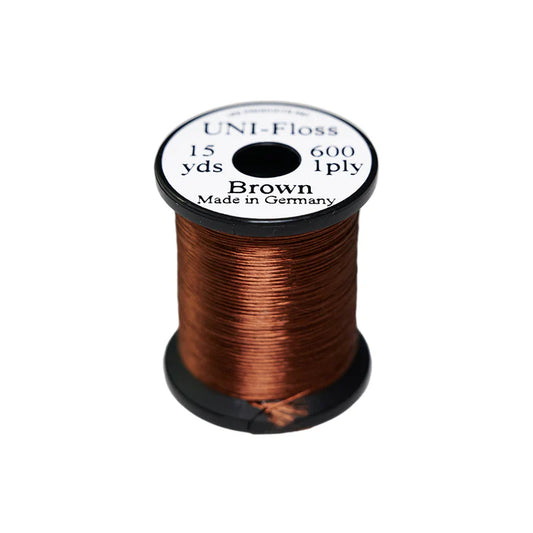 Uni-Floss Brown 1ply 15yd