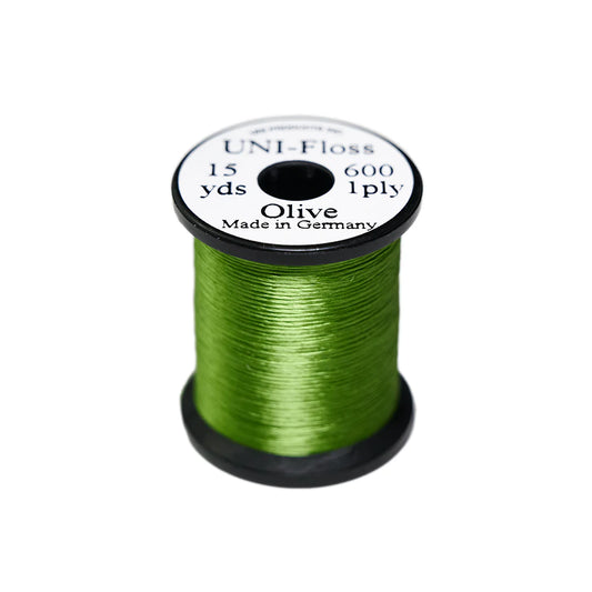 Uni-Floss Olive 1ply 15yd
