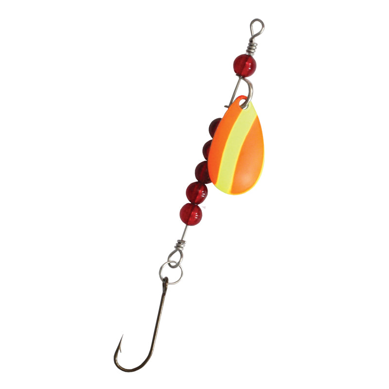 Compac Jaws Victory Spinner Chartreuse and Orange 1"