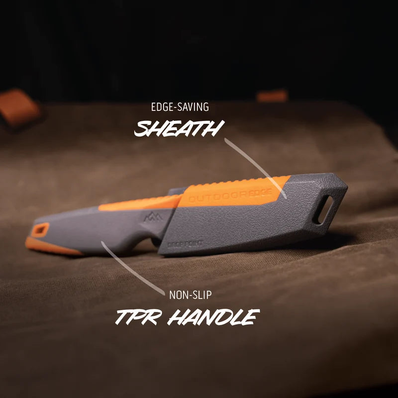 Outdoor Edge Vantex Drop Point 3.5" Knife