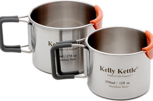 Kelly Kettle Nesting Cup Set Stainless Steel