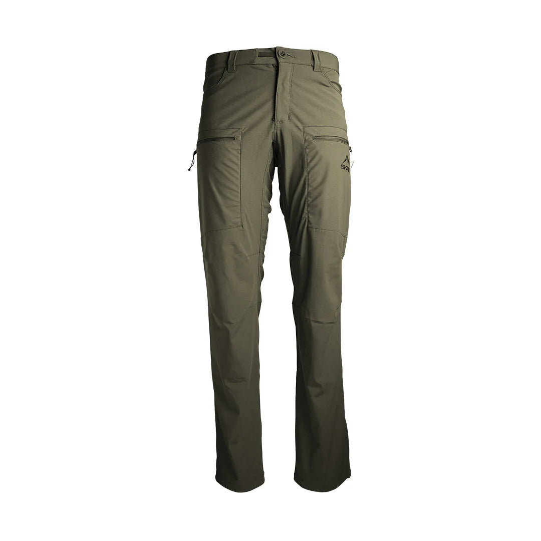 SKRE Venture Flex Pants Olive Green Size 34
