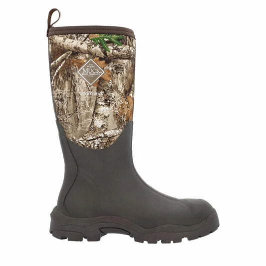 Muck Woody PK Brown and RealTree Size 10