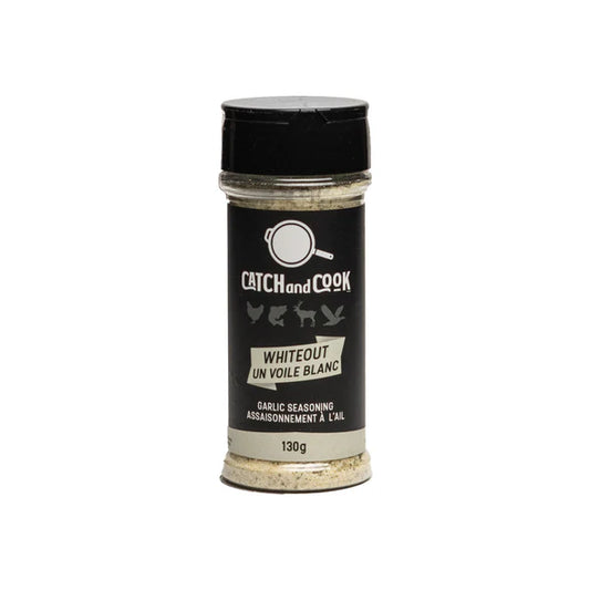 Catch and Cook Whiteout Garlic Seasoning