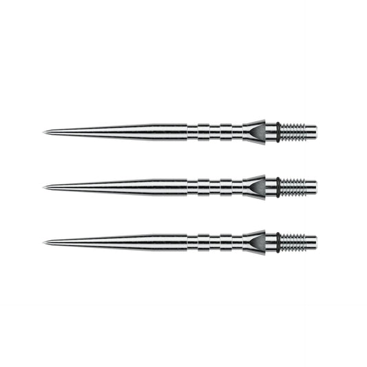 Winmau Switch Points Grooved Silver