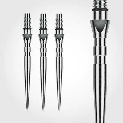 Winmau Switch Points Grooved Silver