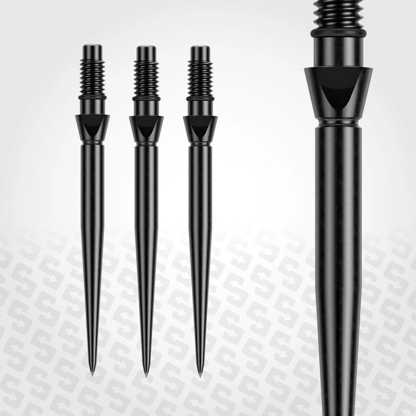 Winmau Switch Points Smooth Black