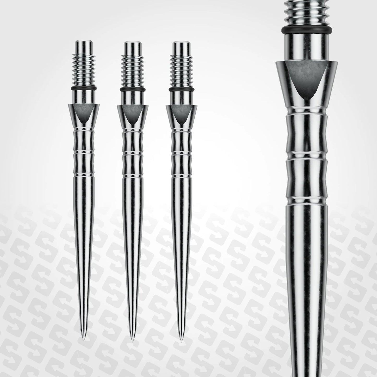 Winmau Switch Points Wave Silver