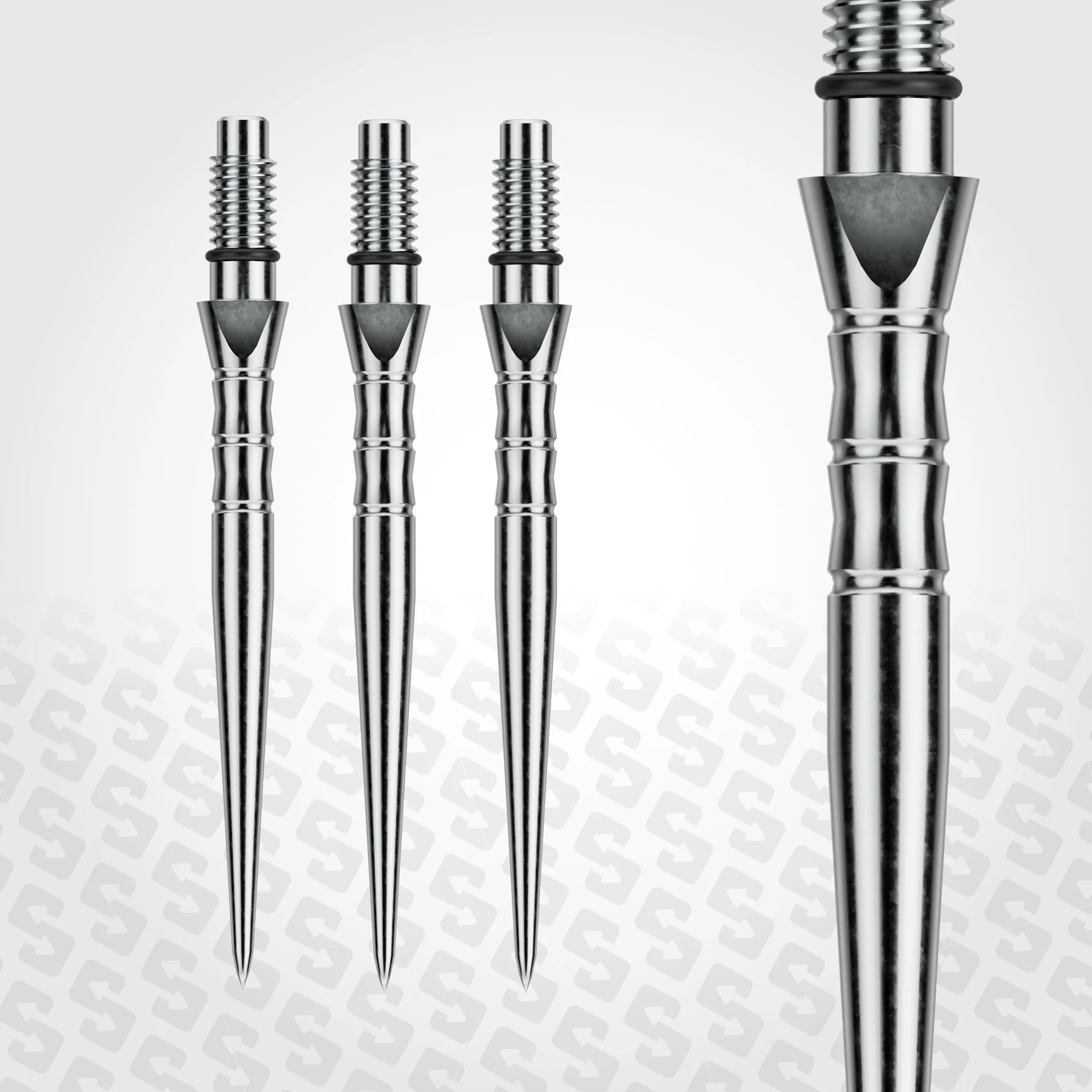 Winmau Switch Points Wave Silver